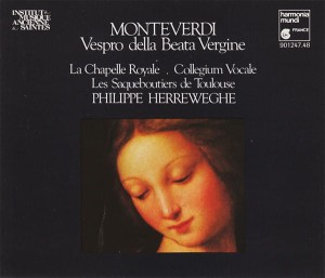 MONTEVERDI CLAUDIO -VESPRO DELLA BEATA VERGINE