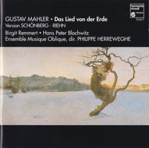 MAHLER GUSTAV - DAS LIED VON DER ERDE