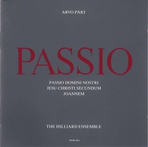PART ARVO - PASSIO 