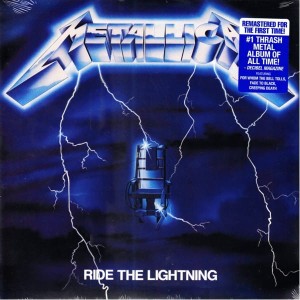 METALLICA-RIDE THE LIGHTNING
